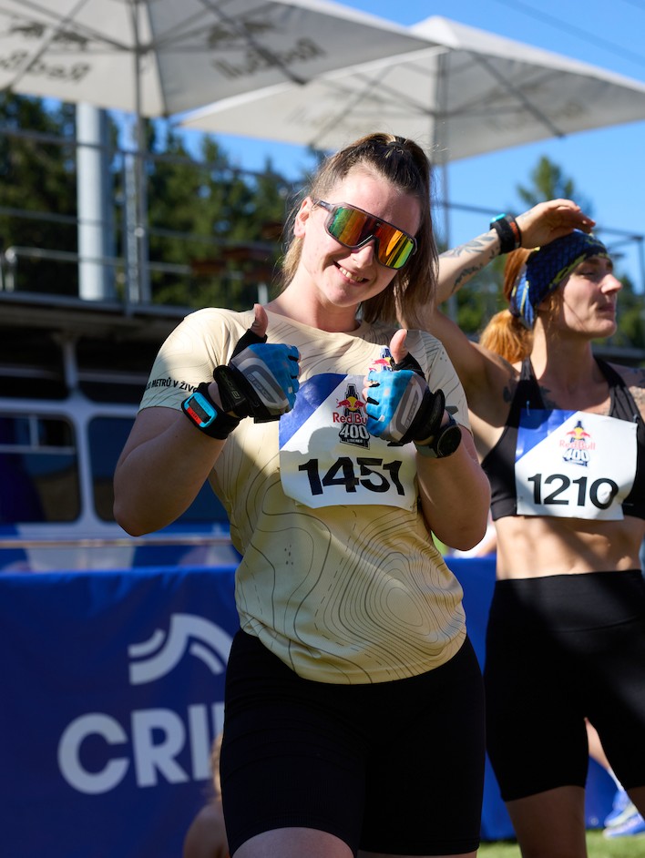Tereza Čejková na závodě Red Bull 400